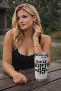Built North 49 DRT 249 Stainless Steel Tumbler — 20oz Insulated Travel Cup