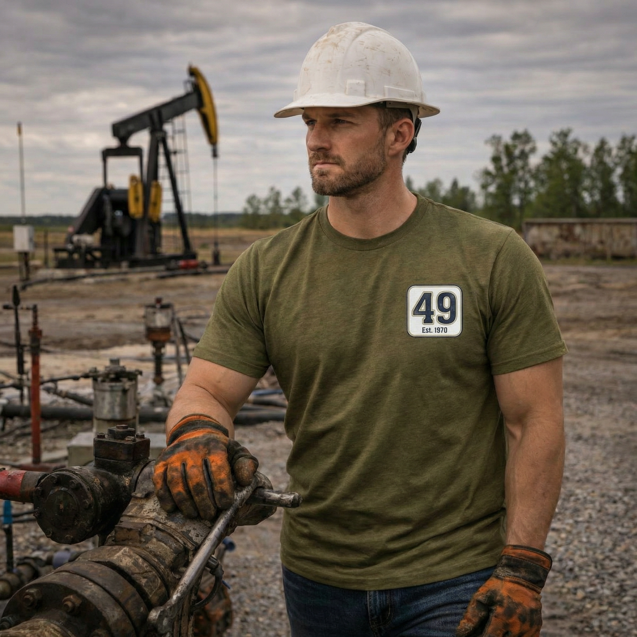 Built North 49 Vintage Brewery Tee – "Brewery Established 2019"