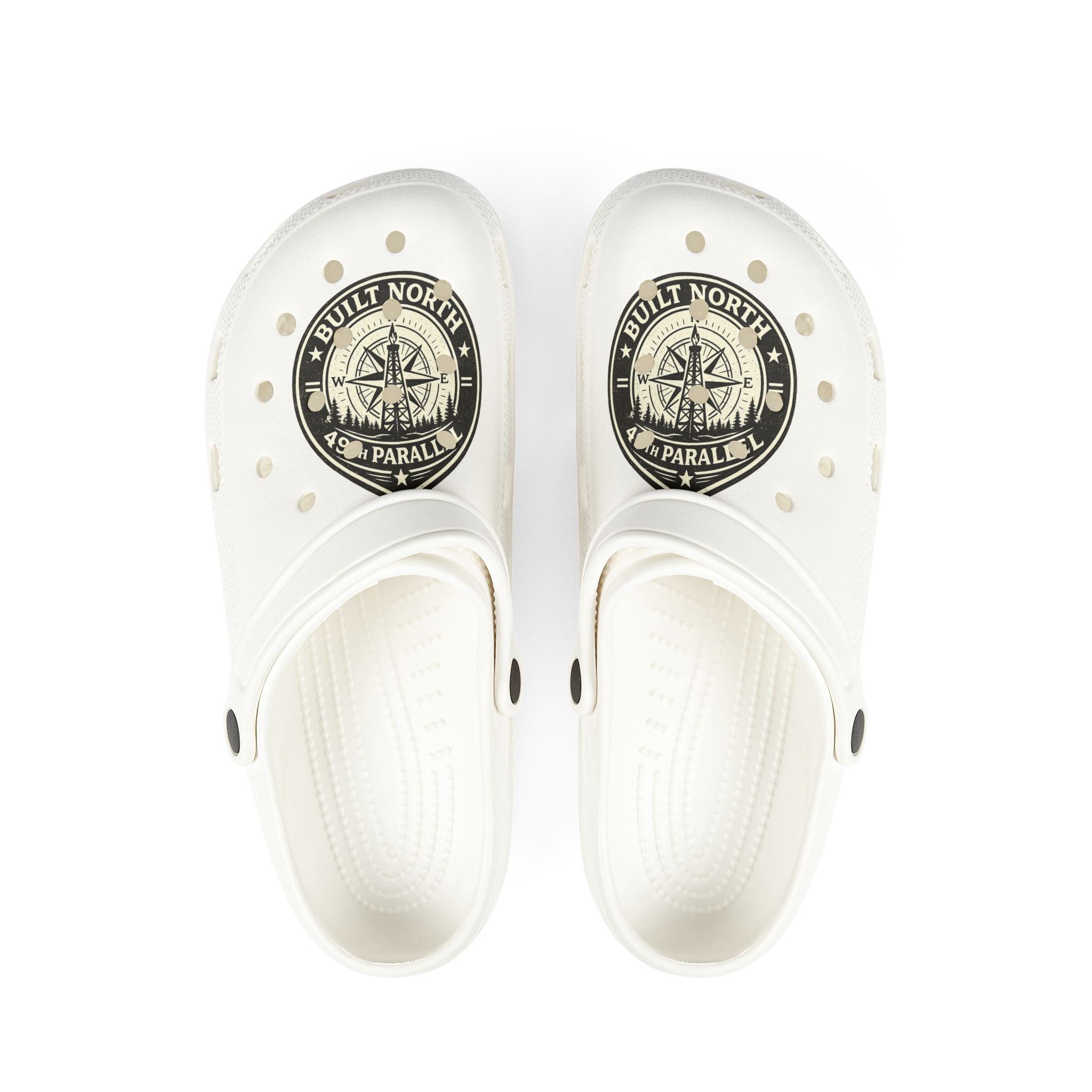 Built North Compass EVA Foam Clogs — Lightweight Slip-On Garden & Beach Shoes